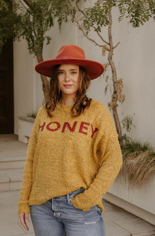 Uh huh 2025 honey sweater