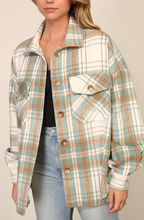 Load image into Gallery viewer, Plaid to the Bone Shacket
